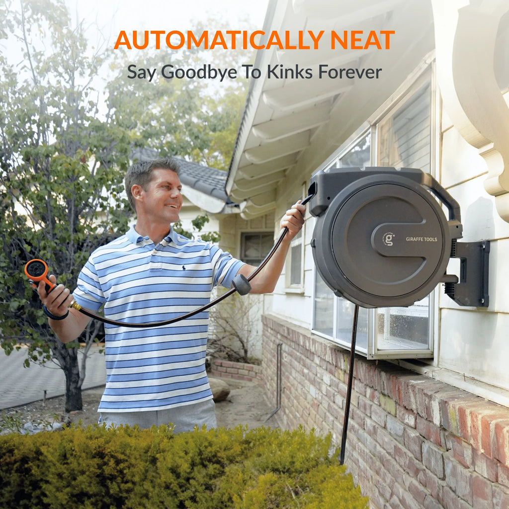 Retractable Garden Hose Reel E57836