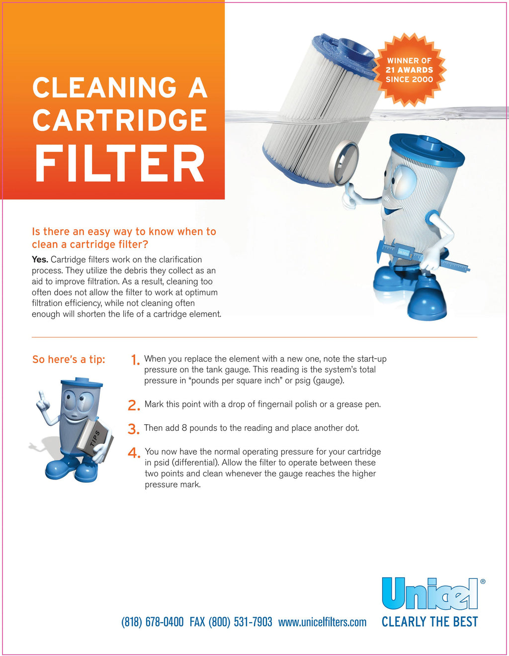 100 Sq. ft. Replacement Filter Cartridge (4 Pack) K26681