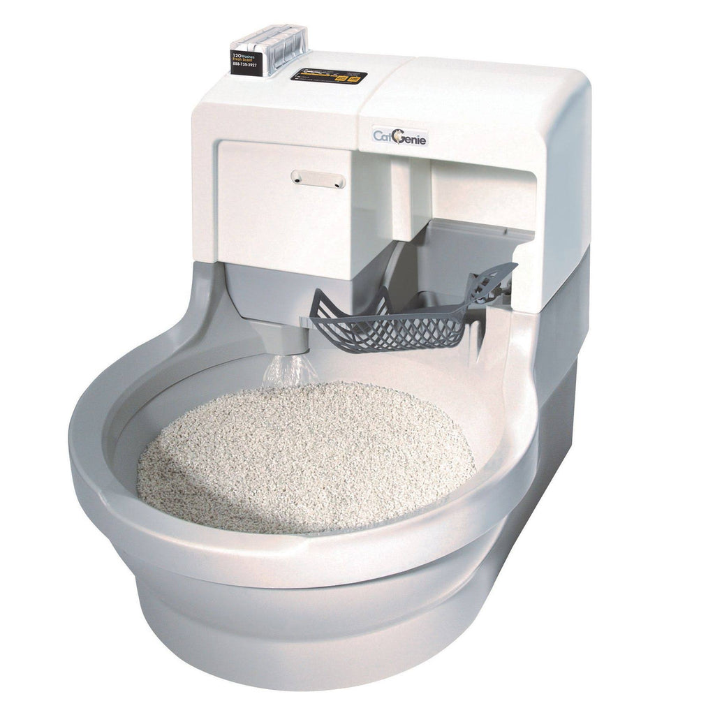 Self Washing Flushing Cat Box Y54024