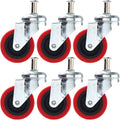 6 Pack 2.5" Swivel Caster Wheel S8514
