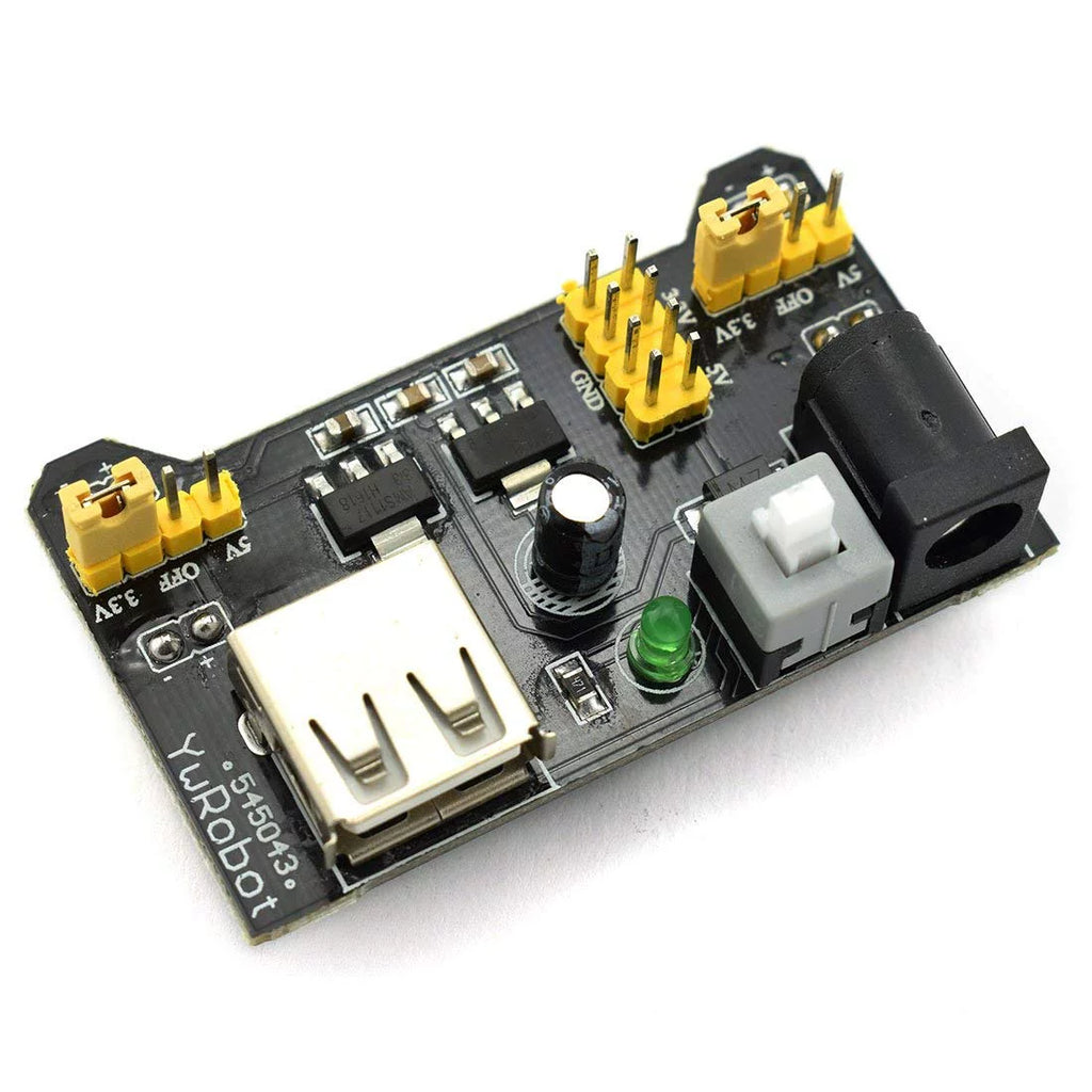 Externally Powered Solderless Breadboard with Jumper Wires and Power Module O260