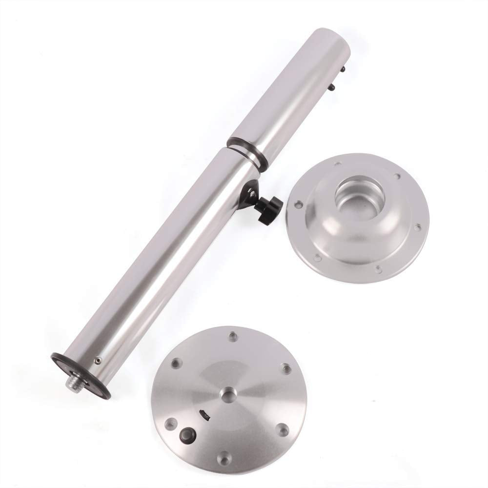 7 Inch Height Adjustable Table Pedestal Stand Base X190