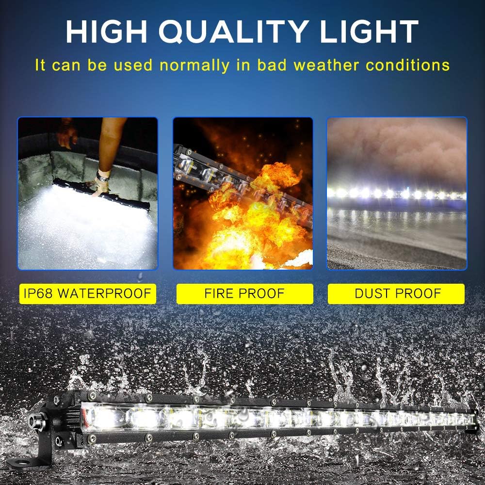 50 inch Slim Single Row LED Light Bar L658