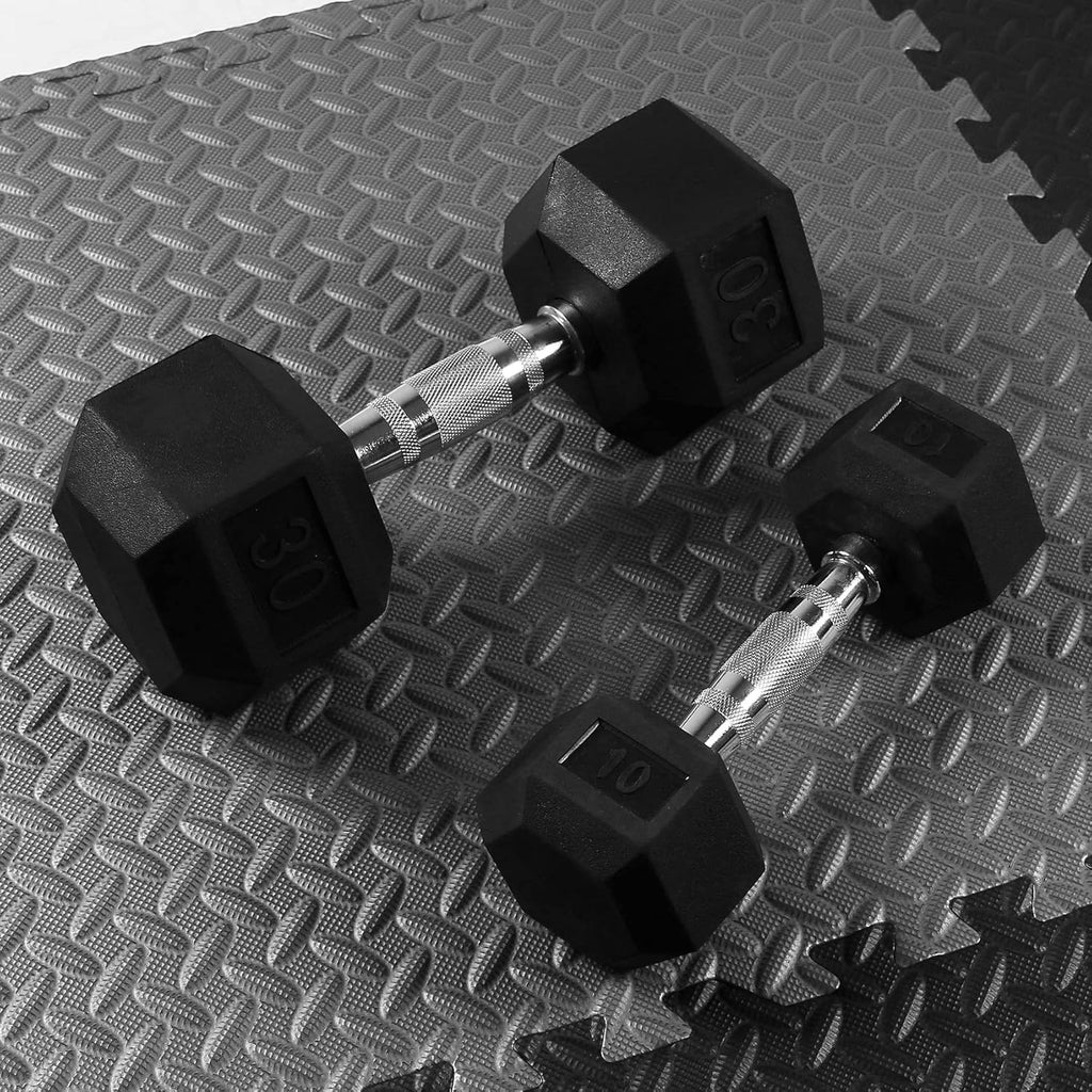 1/2 Thick Interlocking Foam Gym Flooring Tiles D4793