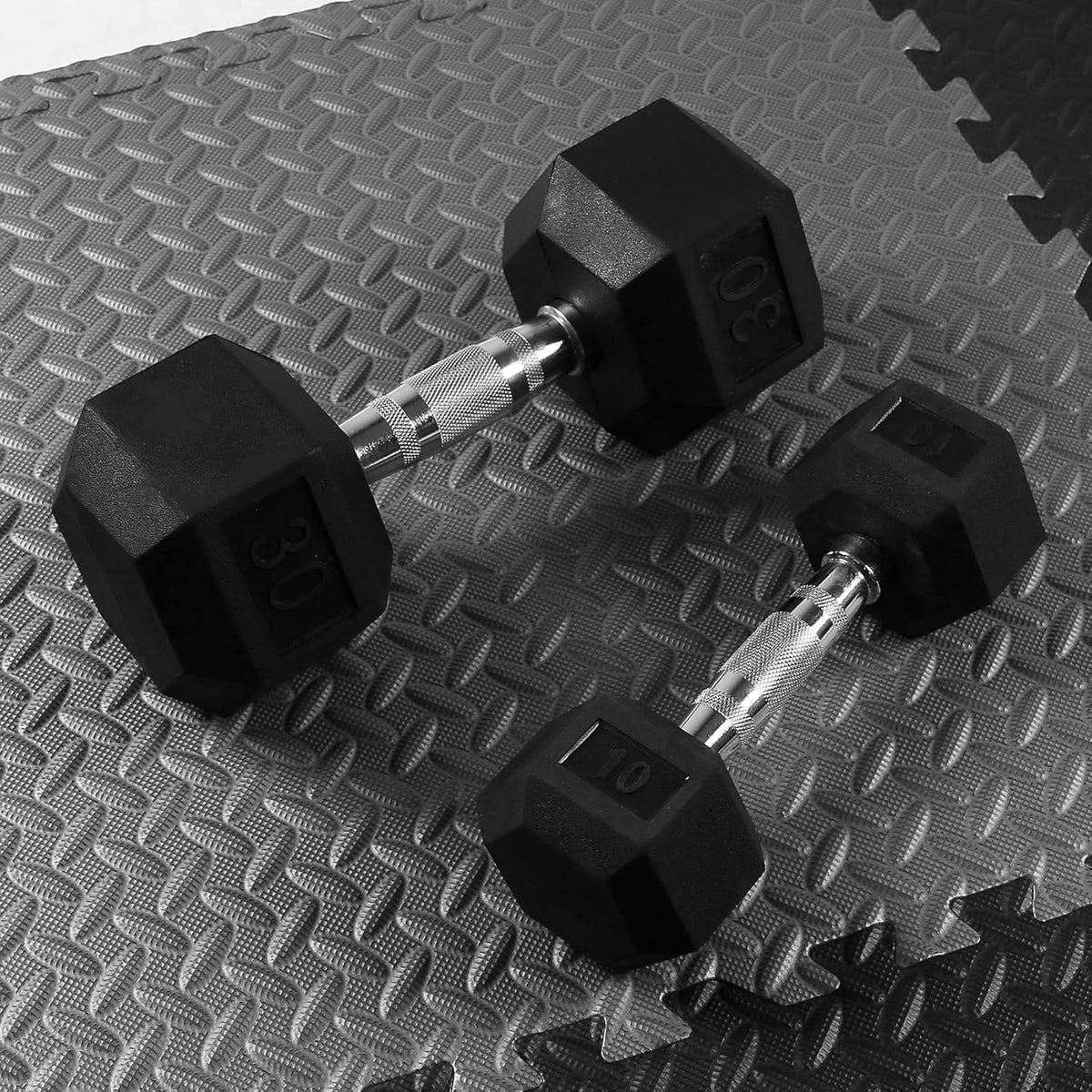 1/2 Thick Interlocking Foam Gym Flooring Tiles D4793