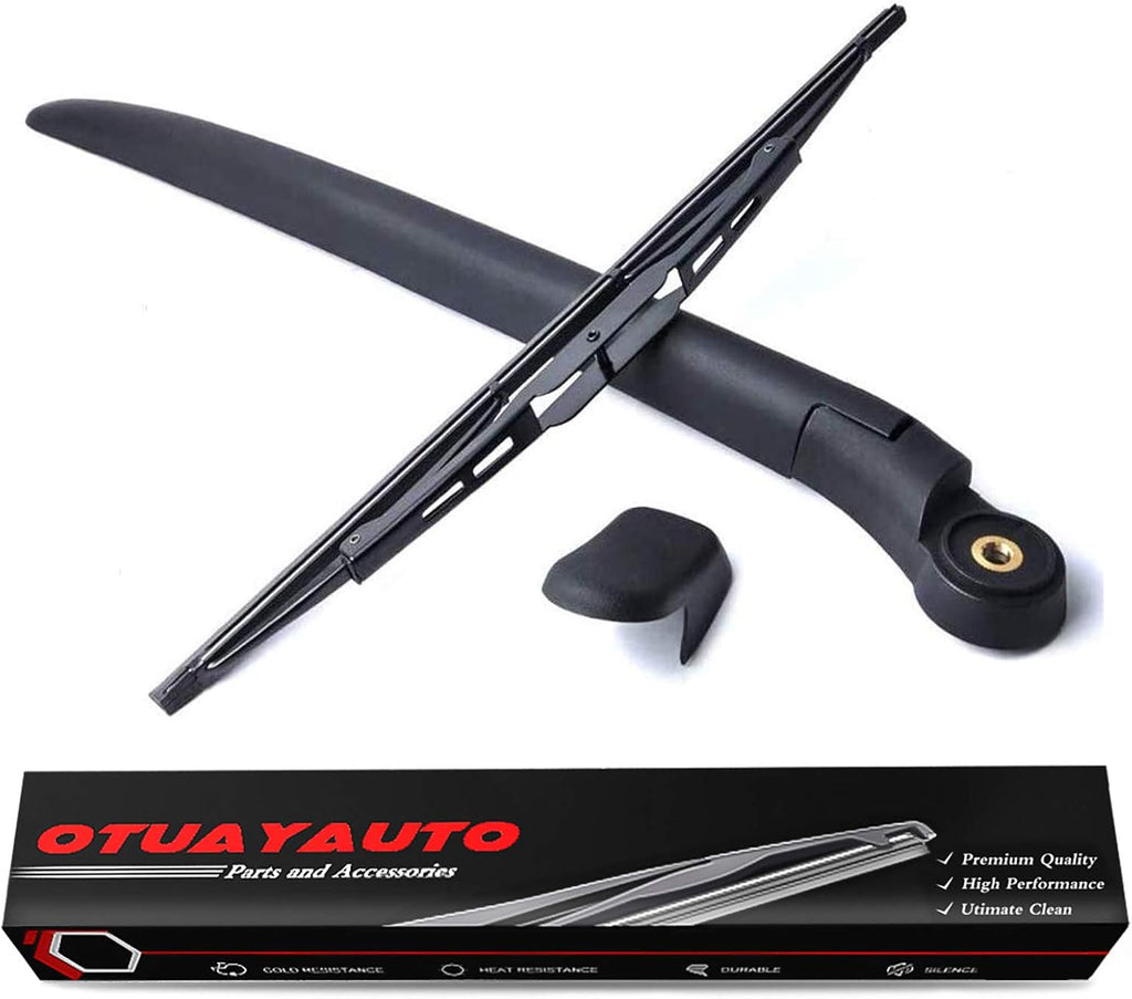 Rear Windshield Back Wiper Arm Blade Set Q1593