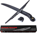 Rear Windshield Back Wiper Arm Blade Set Q1593
