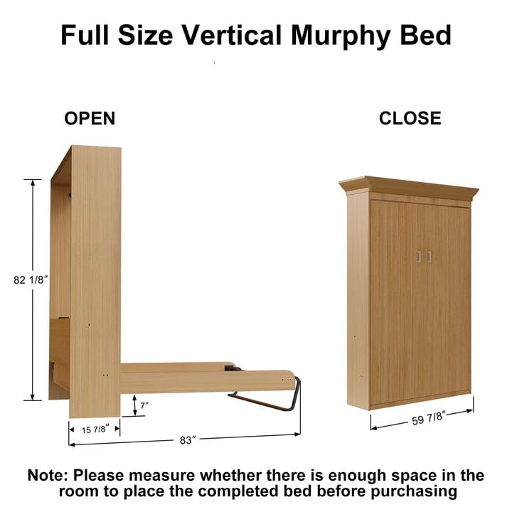 Queen Murphy Bed Hardware Kit, Folding Wall Bed Kit J55374