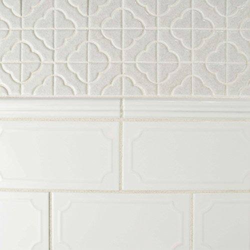 White Porcelain Floor and Wall Tile E823