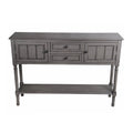 Gray Wooden Sideboard with 2 Drawers and 2 Door Cabinets D5793