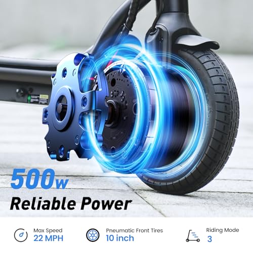 500W 23 Miles Long Range Electric Scooter O960635