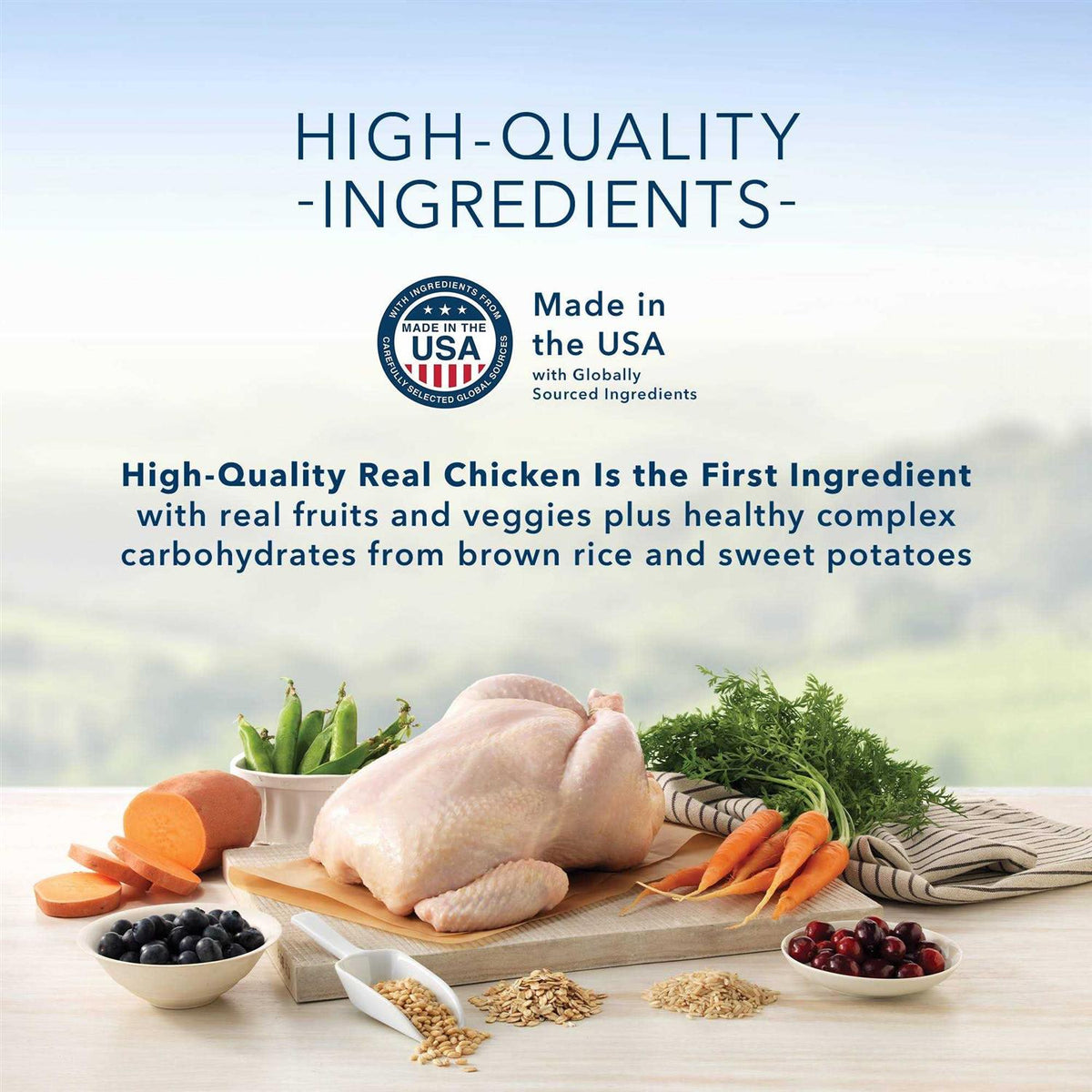 Dog Food Chicken and Brown Rice J884956