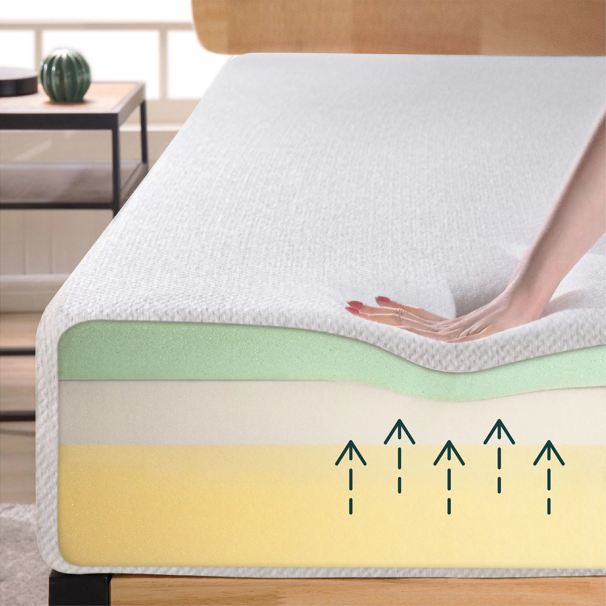8 Memory Foam Mattress Twin XL Q2468