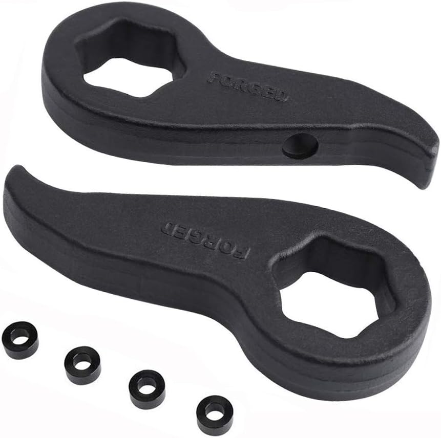Forged Torsion Bar Key, Adjustable 1"-3" Truck Front Suspension Level, 4WD 8 Lug Pack of 2 D299