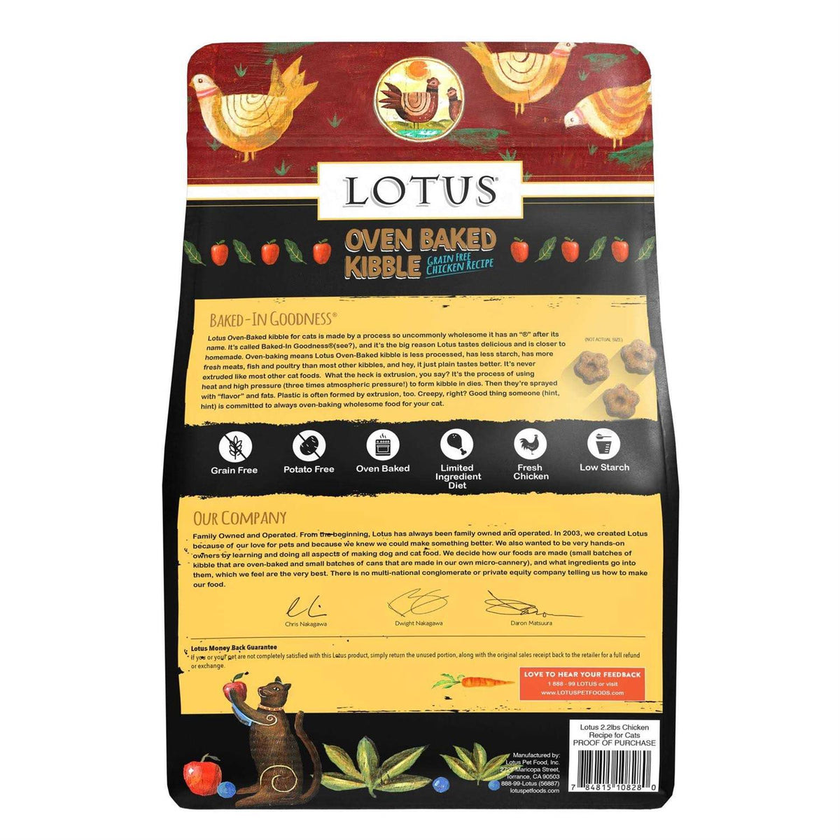 Grain-Free Chicken Recipe Dry Cat Food J837
