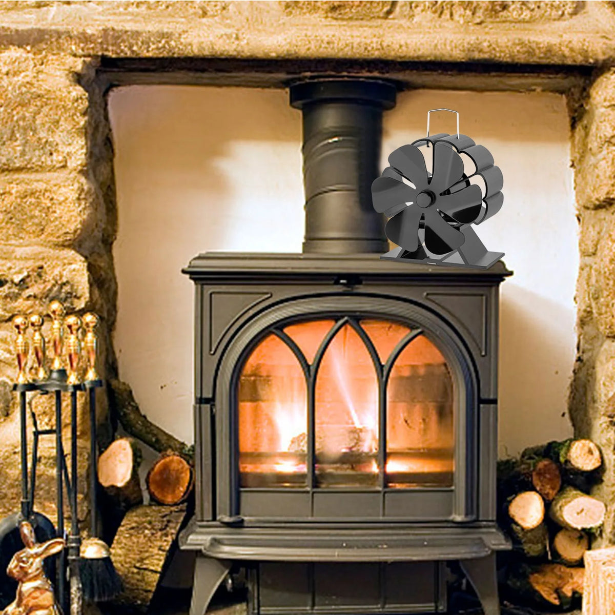 6 Propeller Stove Fan R9868