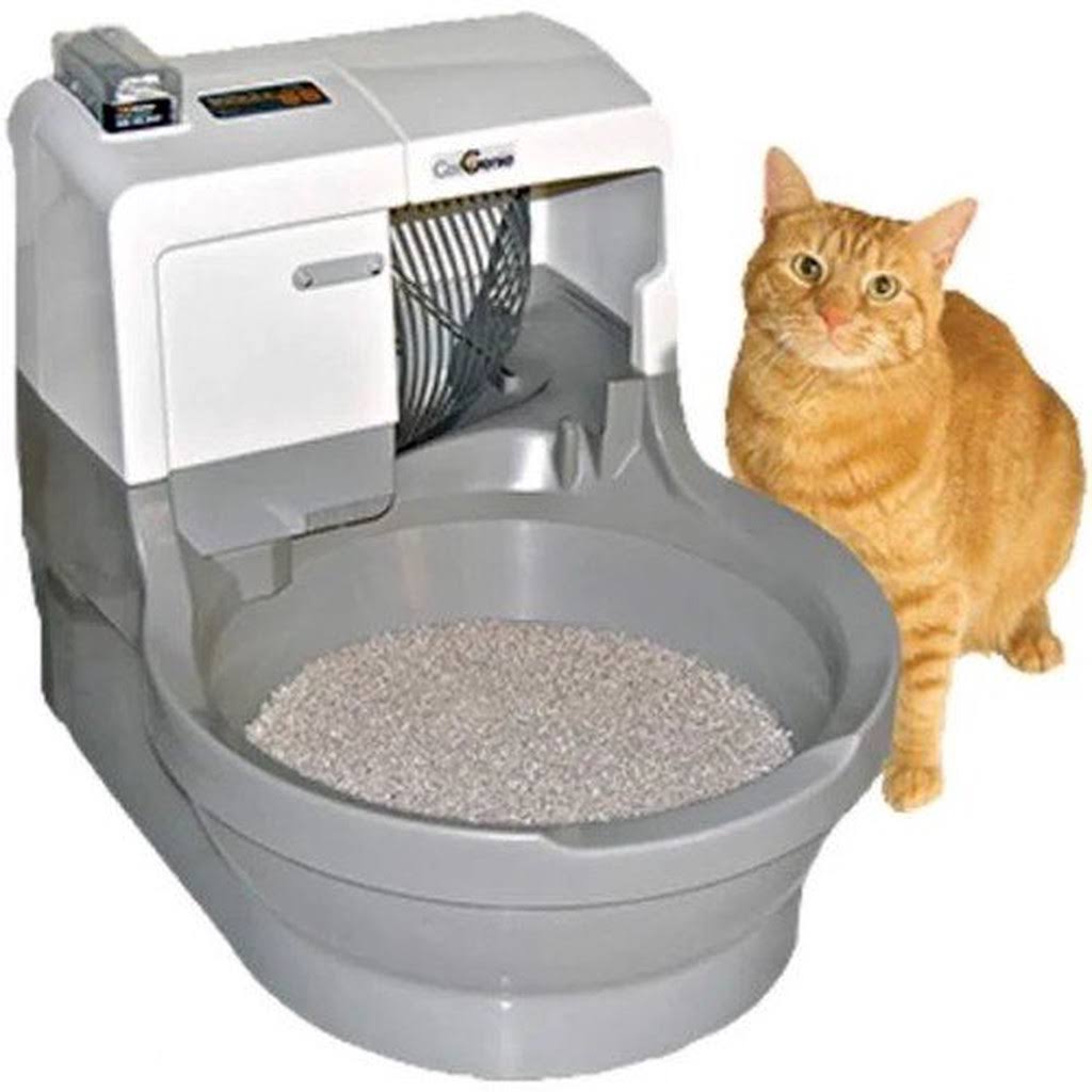 Self Washing Flushing Cat Box Y54024