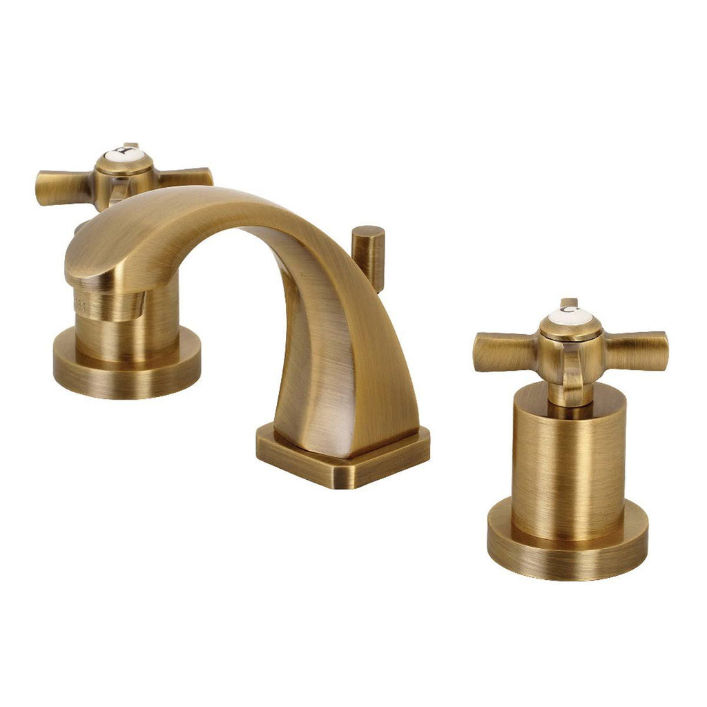 Polished Brass Mini Widespread Lavatory Faucet W8985
