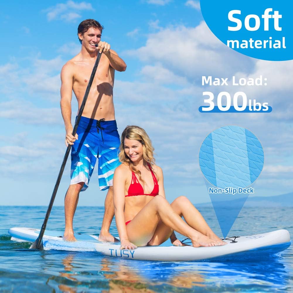 10' Inflatable Stand Up Paddleboard with Carry Bag S610651