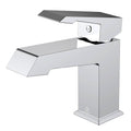 Chrome Brass Single Hole Bathroom Faucet E827843