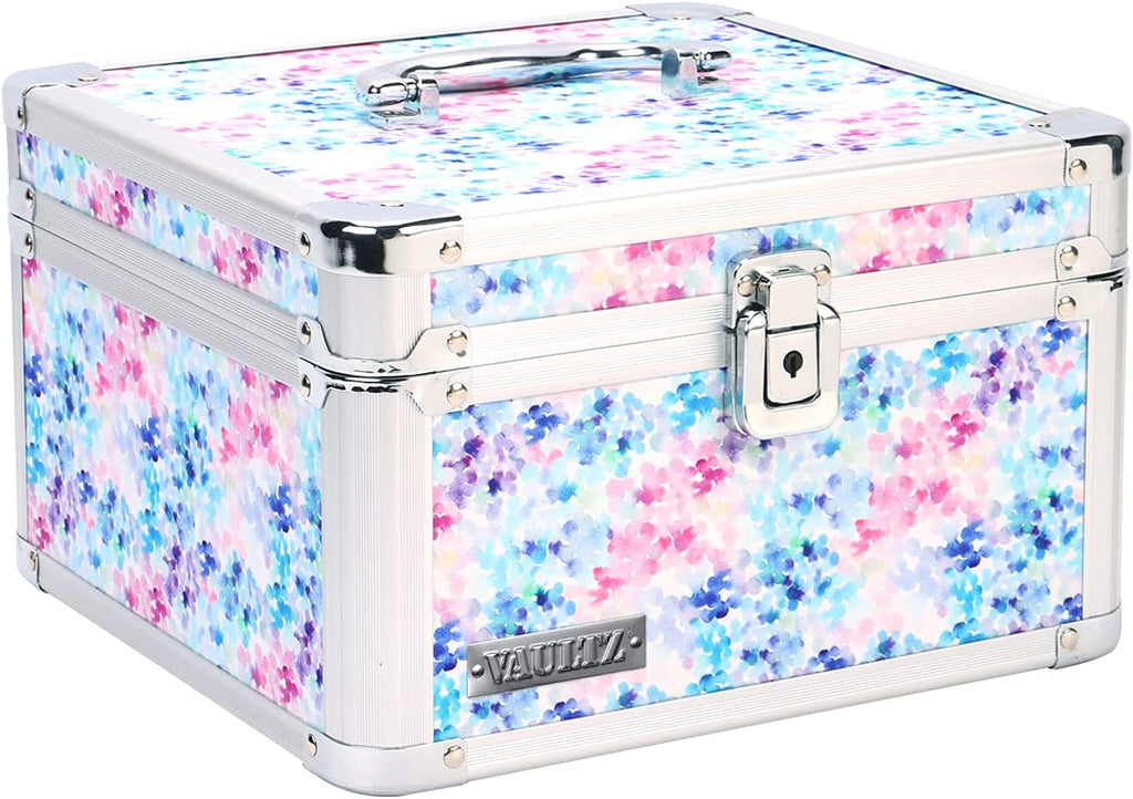 Black Medium Locking Storage Case with Dividers V224848