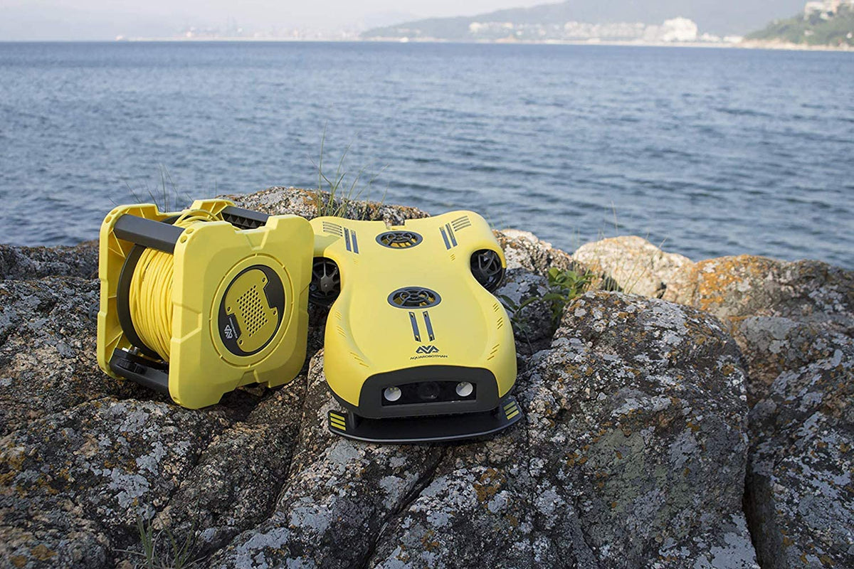4K Underwater Camera Drone System with Travel Backpack J4135