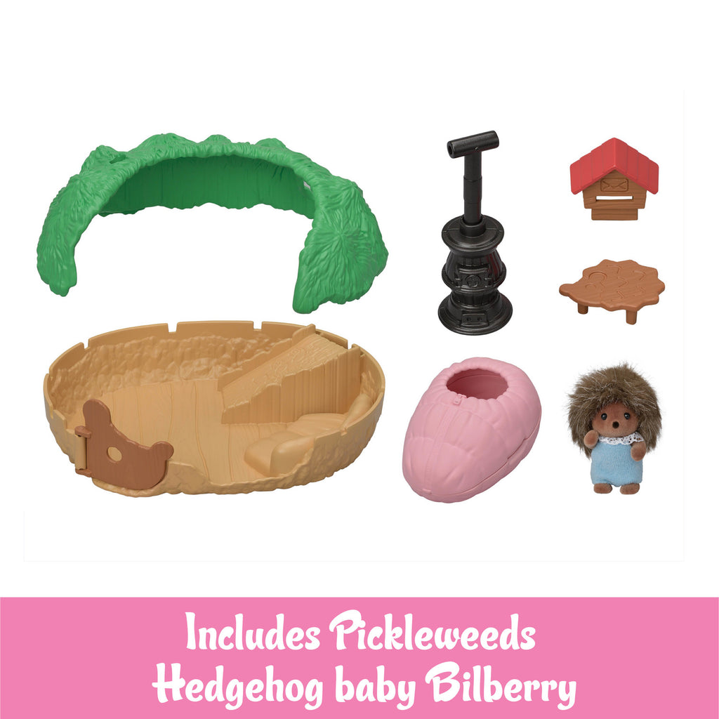 Baby Hedgehog Hideout Dollhouse Playset B9527