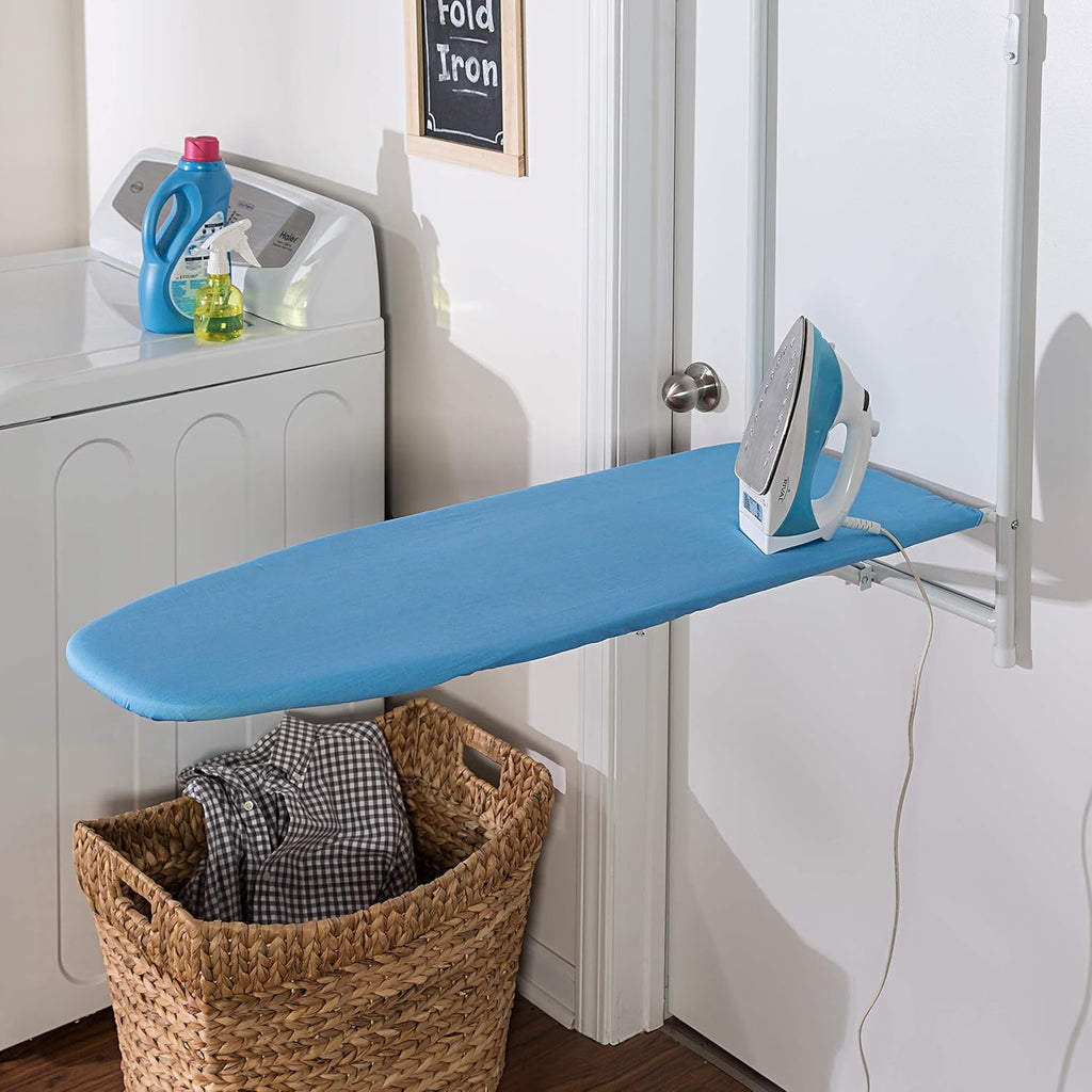 White Door Hanging Ironing Board 47" x 17" L343977