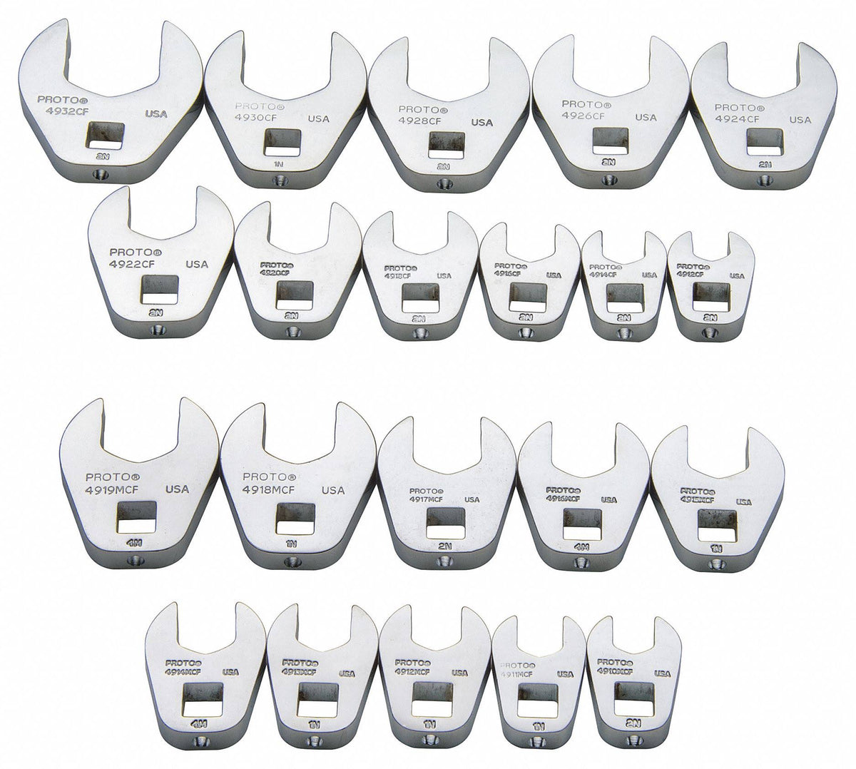 20 Piece 3/8 Drive Crowfoot Wrench Set B3173