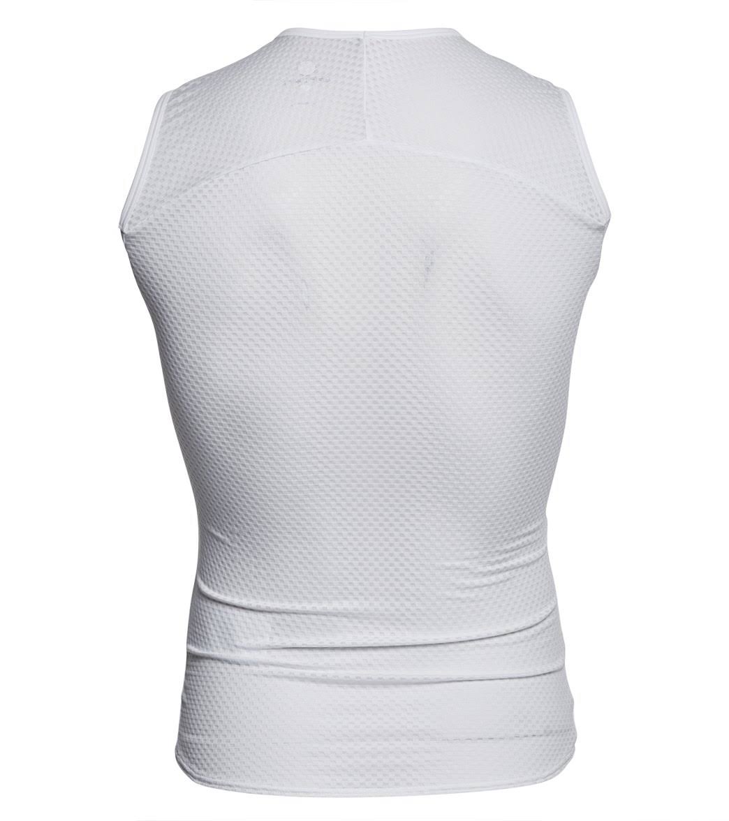 White Sleeveless Base Layer U2011