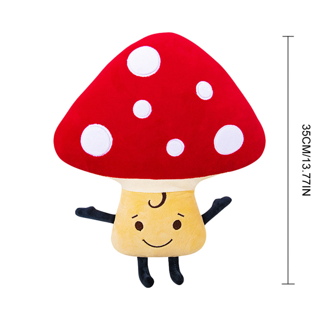 Plush Mushroom Throw Pillow Stuffed Dolls Toys G431603