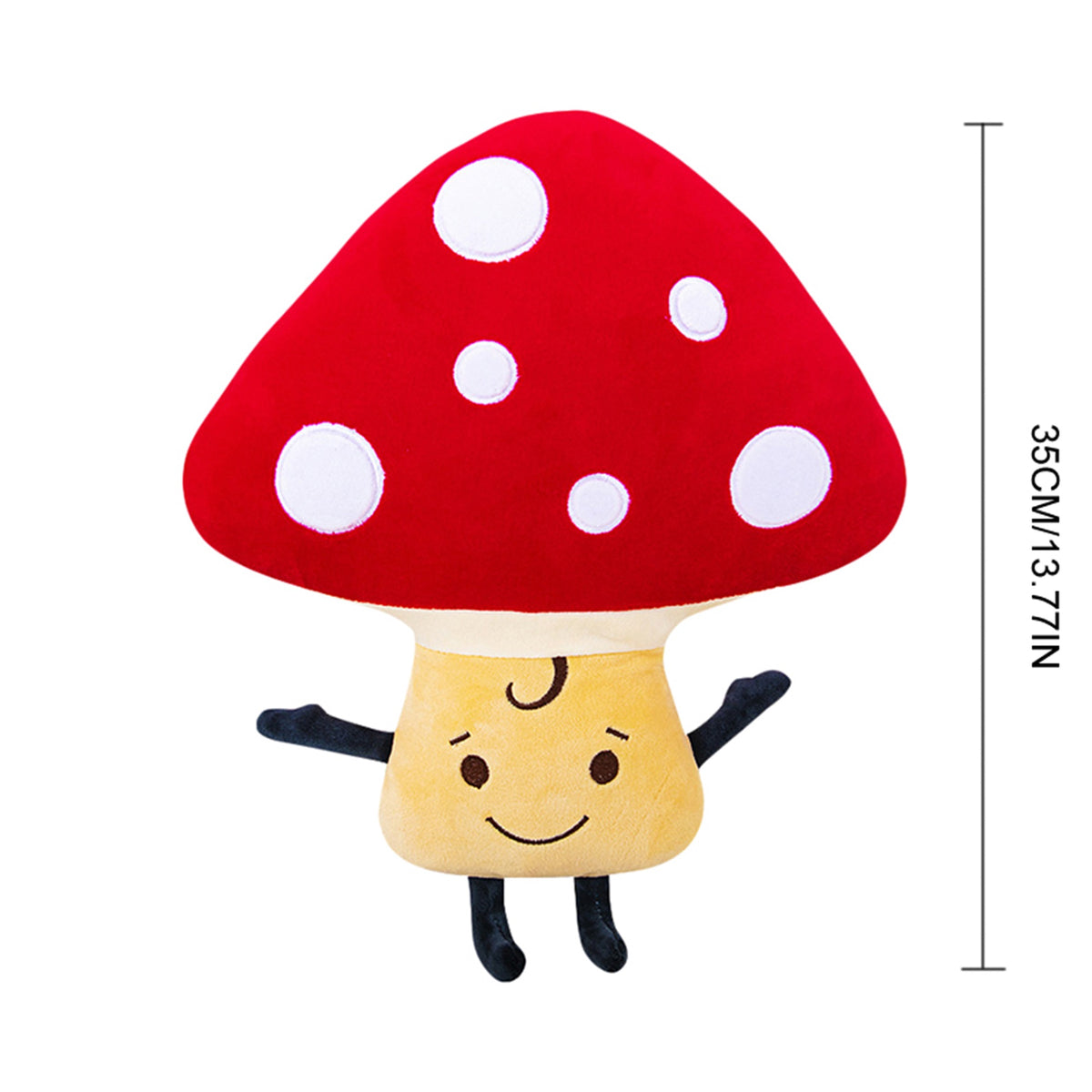 Plush Mushroom Throw Pillow Stuffed Dolls Toys G431603
