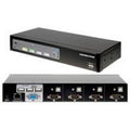 4 Port VGA KVM with Cables U770