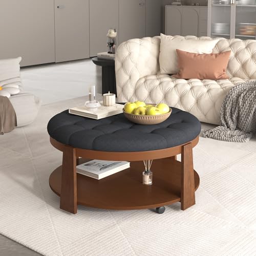 2 Piece Nesting Rattan Coffee Table Set H3371