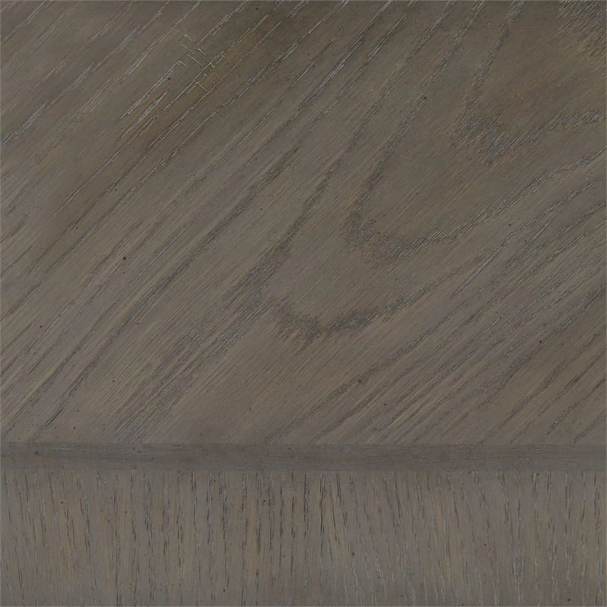 Brown Gray Wood Upholstery Dining Side Chair Set of 2 M97067