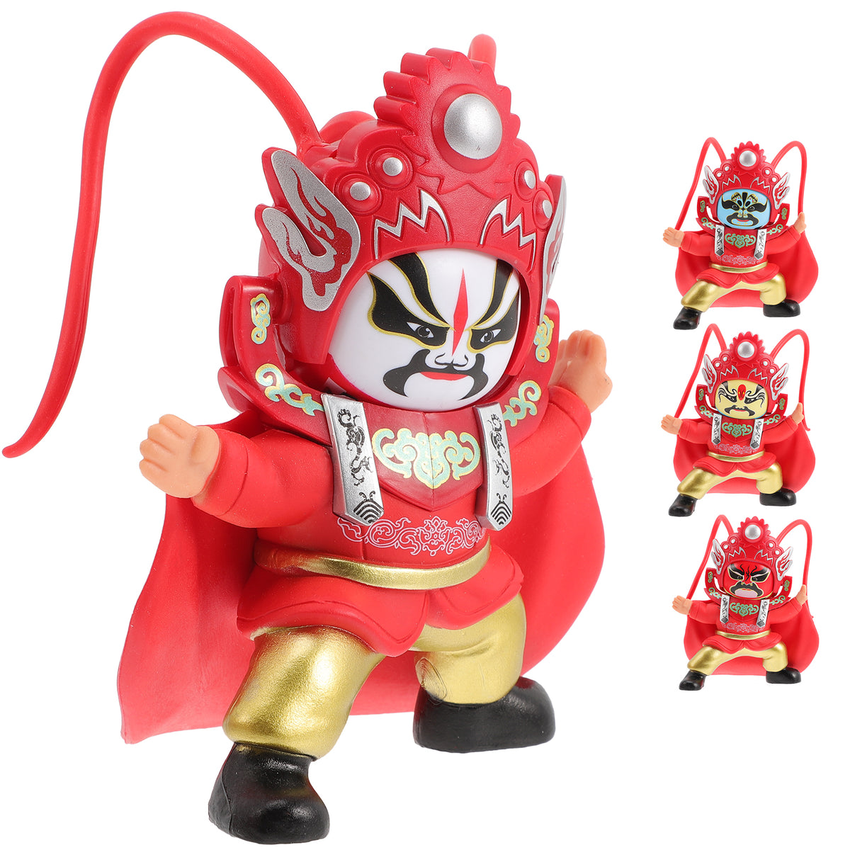 Sichuan Opera Face Doll Ornament Peking Opera Doll Souvenir W60163