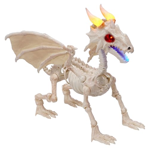 23.6" Mist-Spraying Dragon Skeleton Decoration G942