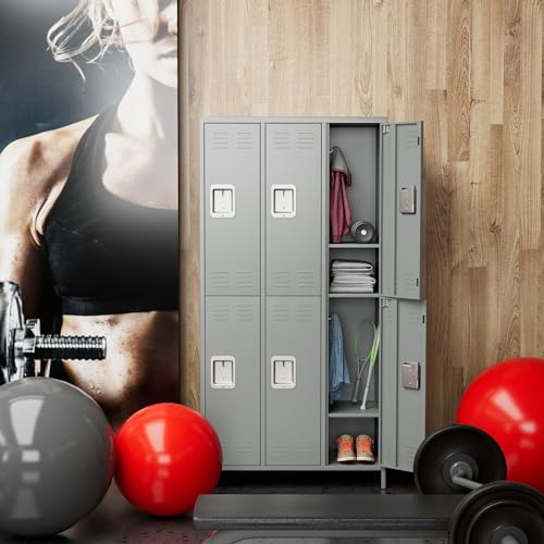 5 Door 72 inch Steel Storage Locker Q544