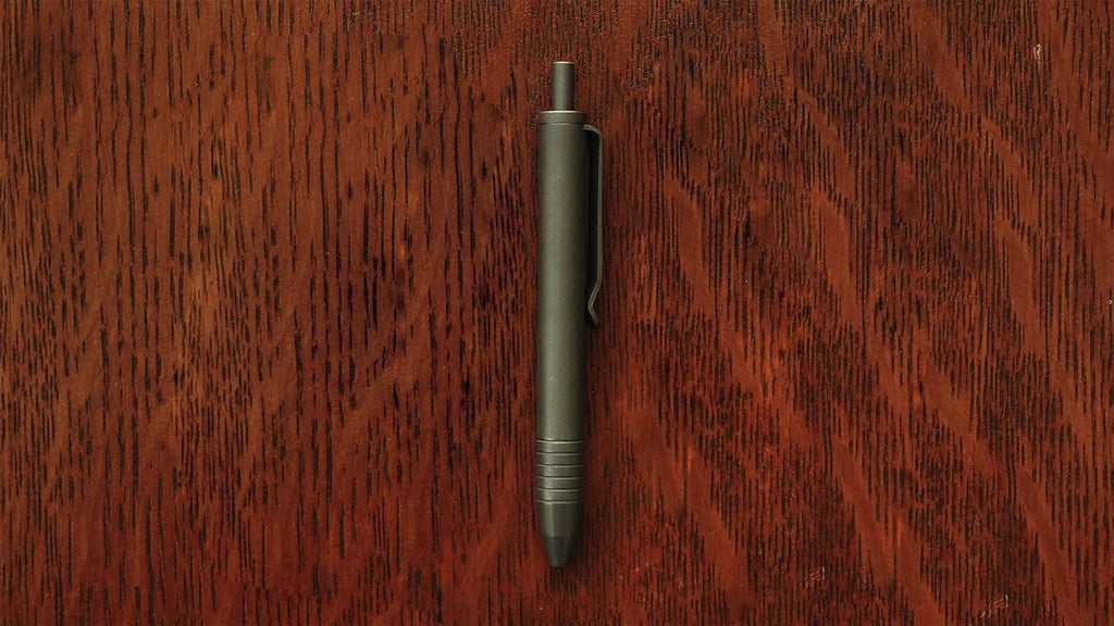 Titanium Black Mini Click Pen Pack of 2 C98563