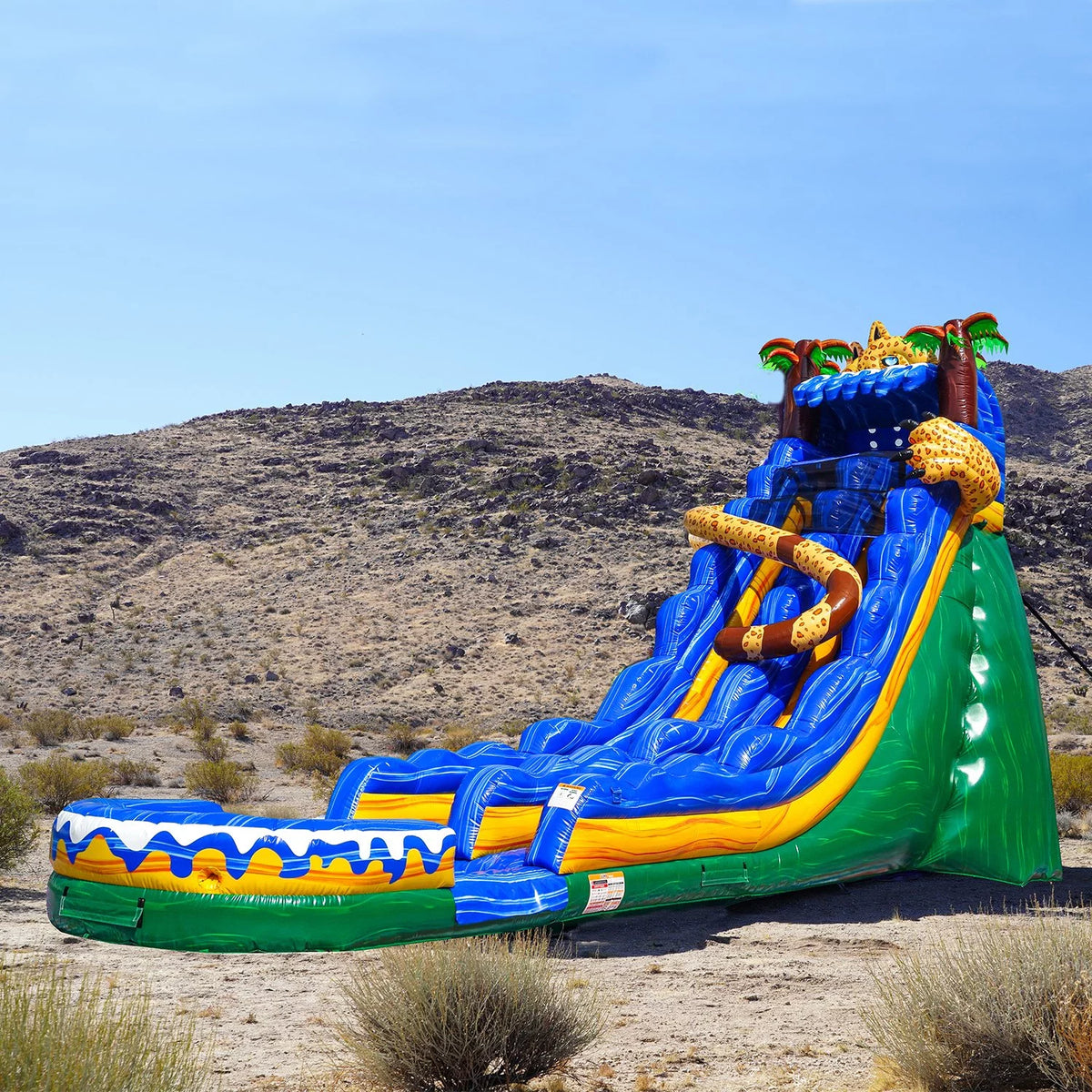 Commercial Grade Inflatable Water Slide with Splash Pool N5855