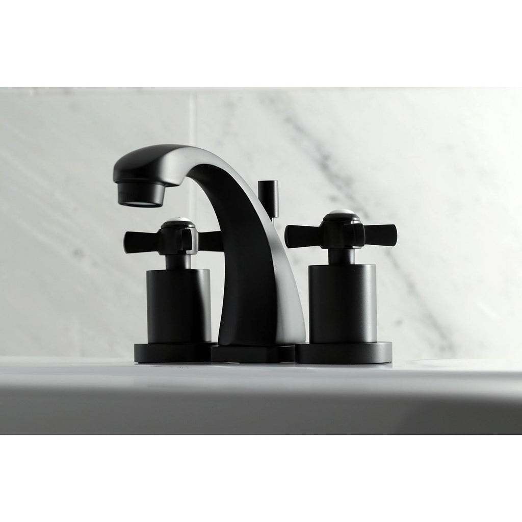 Polished Brass Mini Widespread Lavatory Faucet W8985