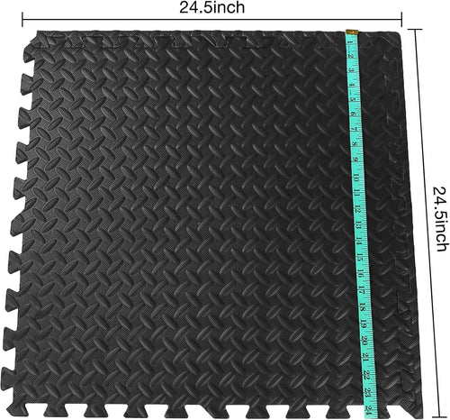 1/2 Thick Interlocking Foam Gym Flooring Tiles D4793