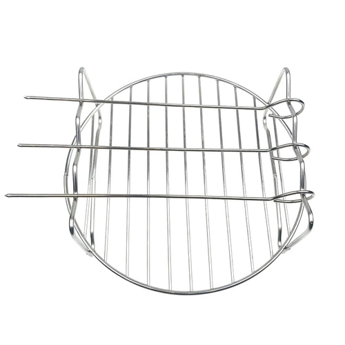 10Pcs Air Fryer Accessory Kit with Baking Pan Rack Pizza Tray E51746