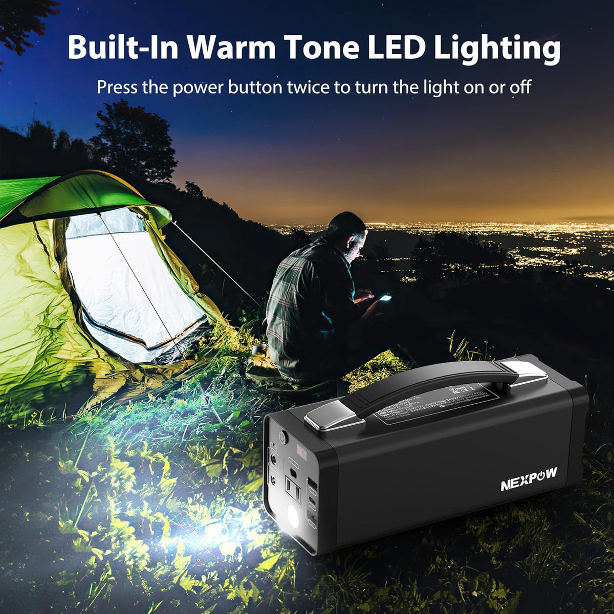 178Wh Portable Power Station with AC Outlet T71819