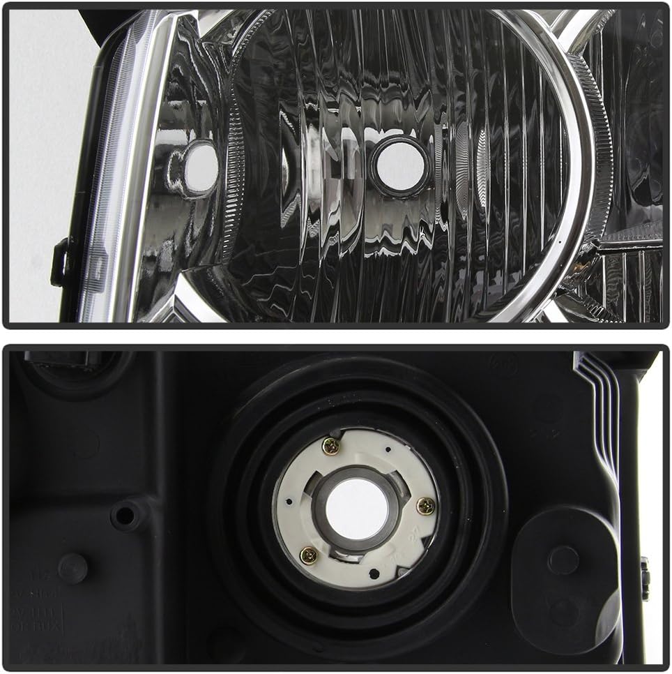 Jeep Grand Cherokee Factory Headlights Headlamps Driver + Passenger Side W82234