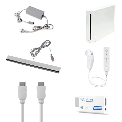 White Wii Console L800