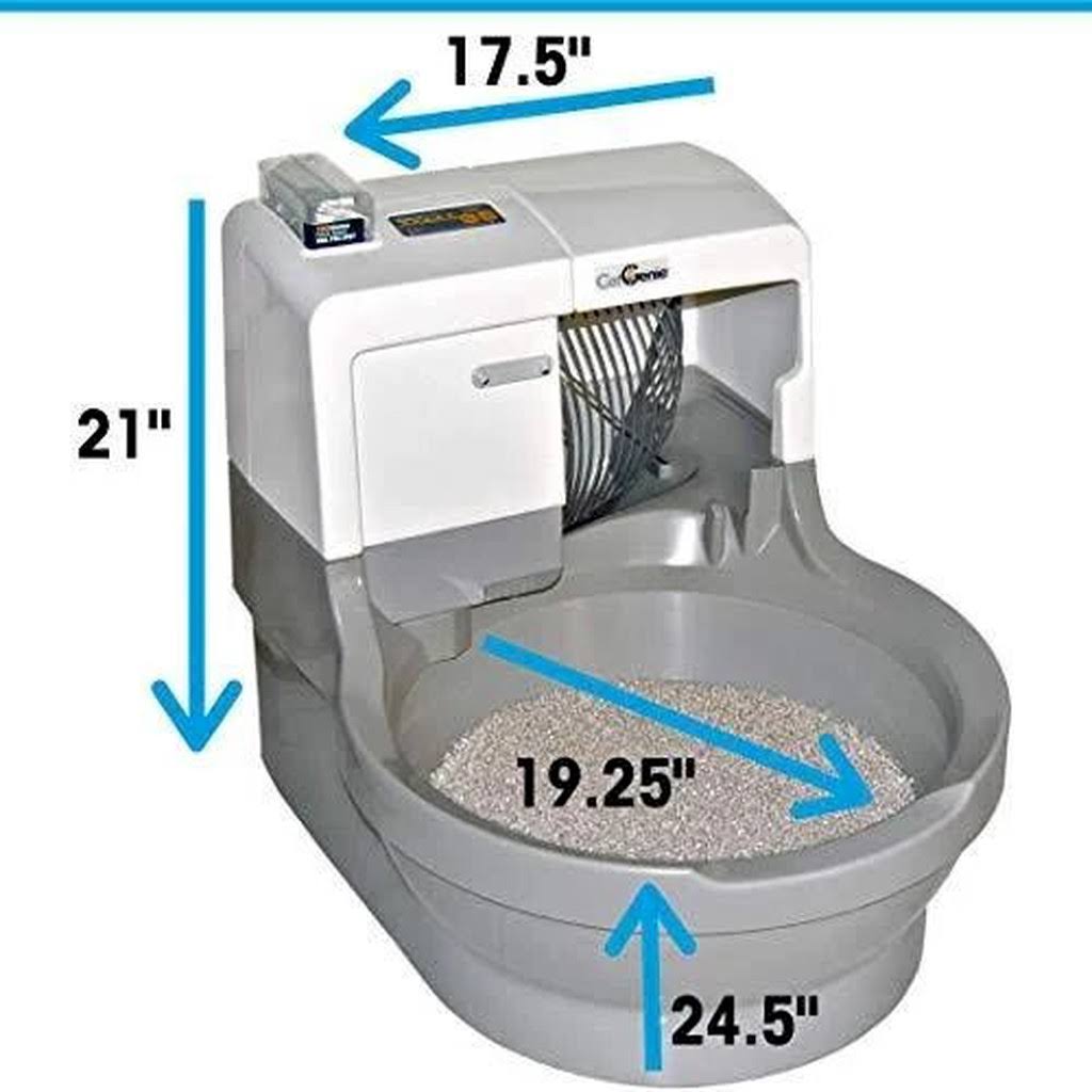 Self Washing Flushing Cat Box Y54024