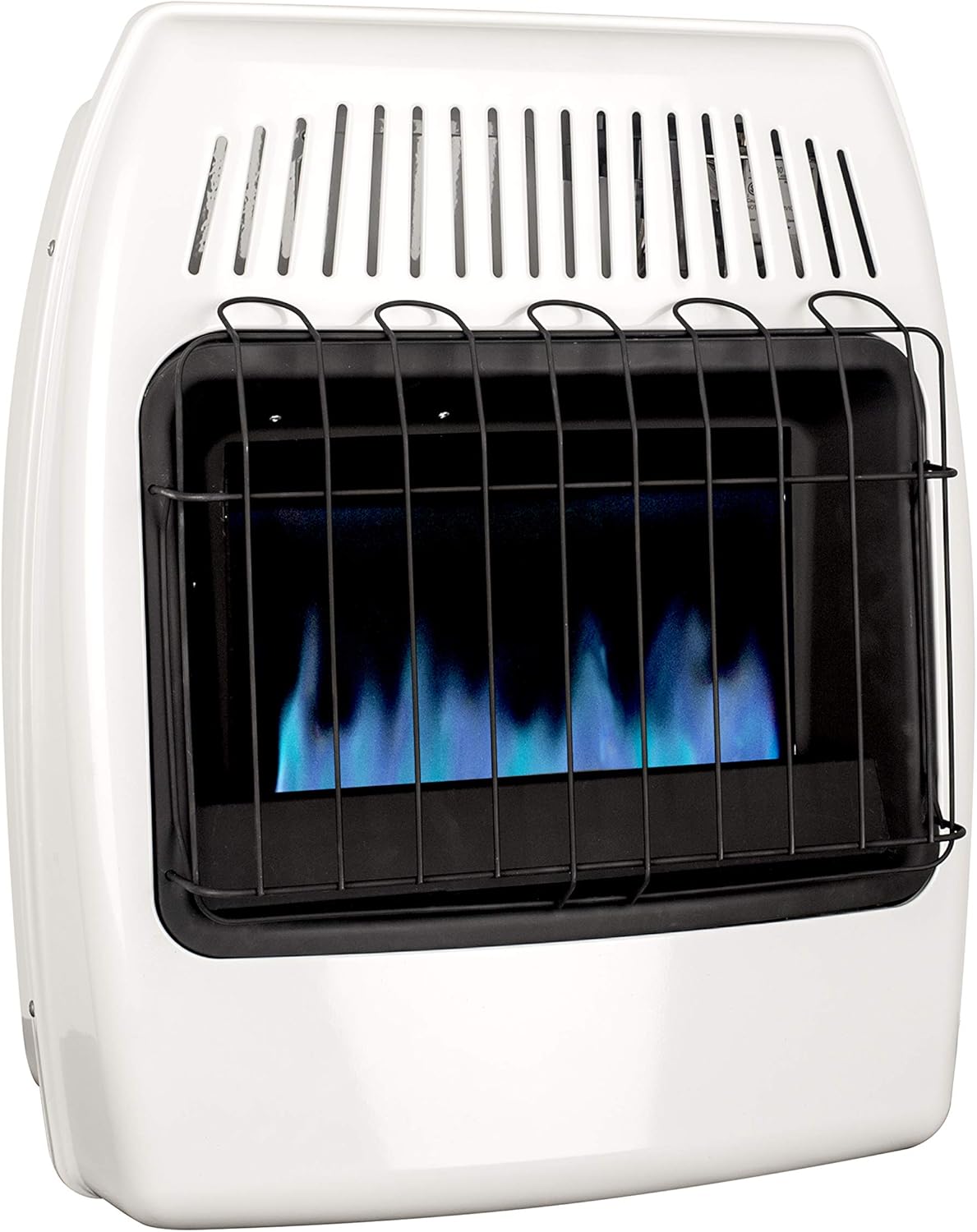 White 20,000 BTU Natural Gas Wall Heater N56803