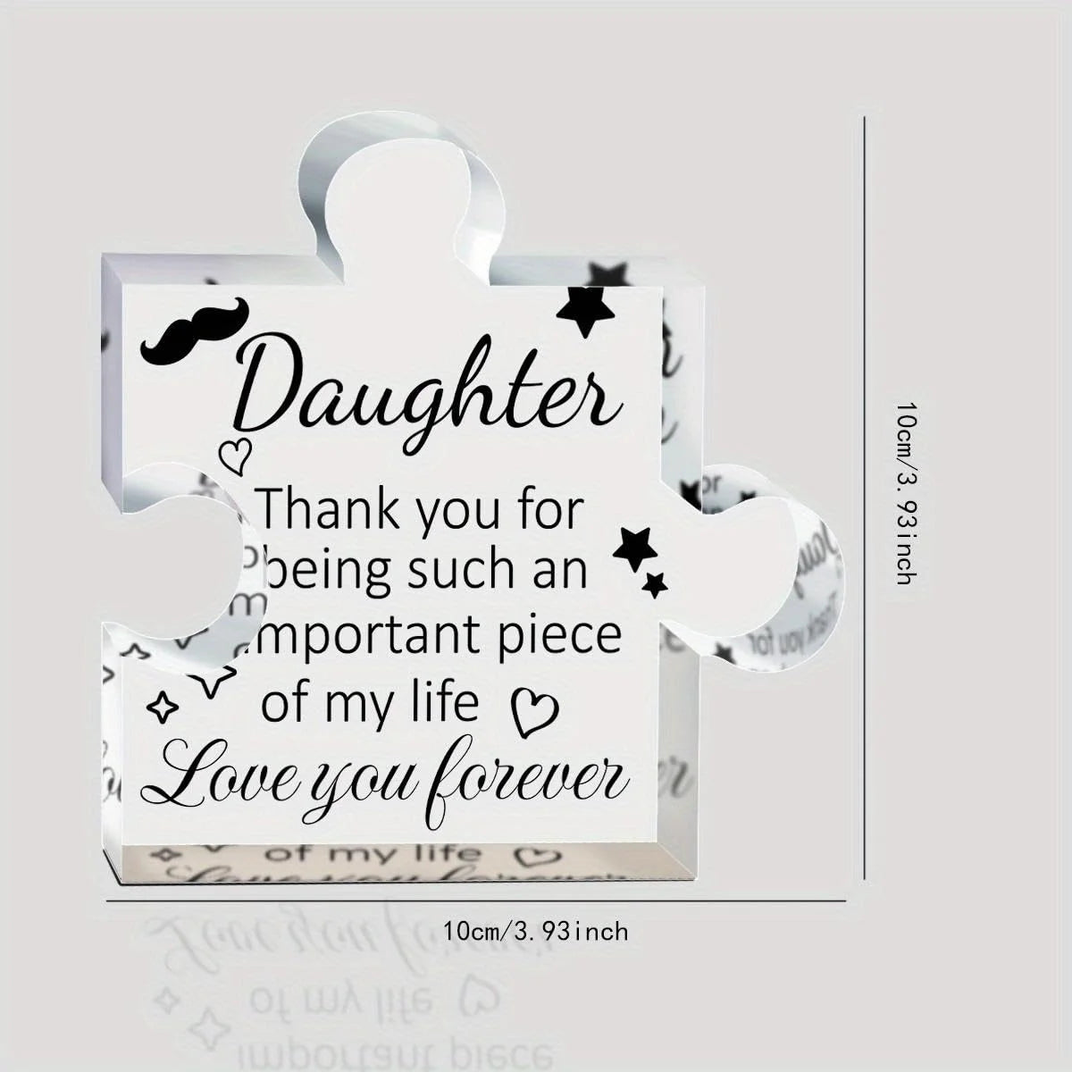 Acrylic Desk Plaque U304