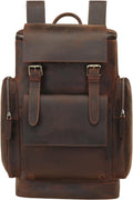 Leather 15.6 inch Laptop Backpack P615
